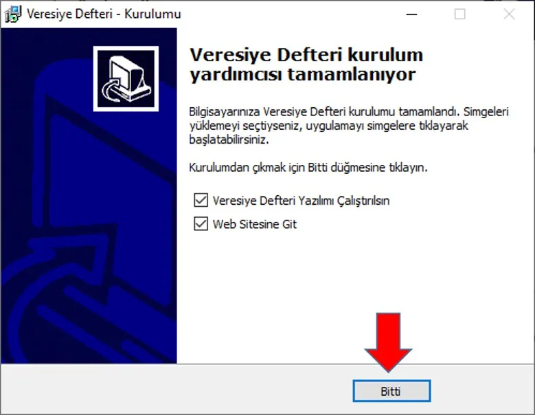 Kurulum adımı 8